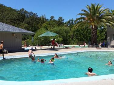 Morton's Warm Springs pool in Glen Ellen CA