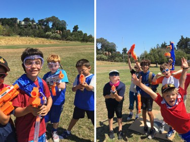 NERF Fun at Marin Blaster Camp