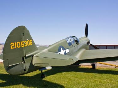 P-40 warbird Sonoma Valley Airport