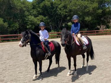 Riding camp at Marshall Hall Riding Academy in Nicasio