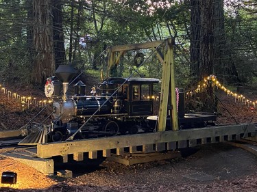 Winterfest at the Tilden Park Steam Trains in Berkeley