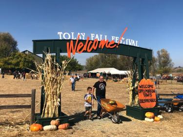 Tolay Fall Festival entrance