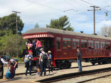 Western Railway Museum Scenic Limited wildflower train